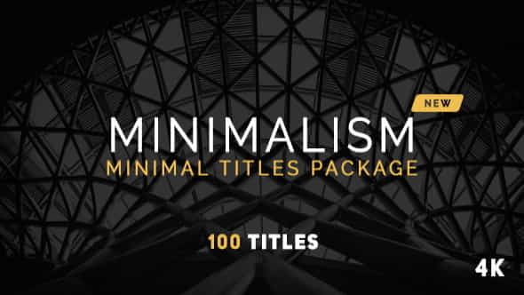 Minimalism New - VideoHive 18435733