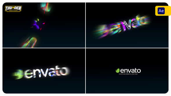 Colorful Light Rays - VideoHive 42521063