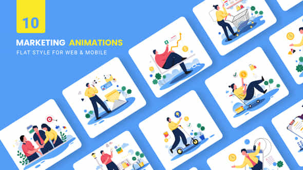 Business Maketing Animations - VideoHive 38174111