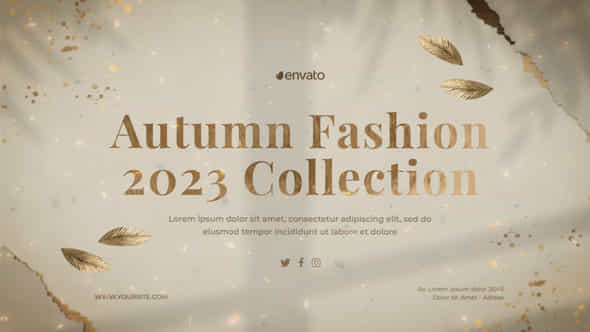 Autumn Fashion 2023 - VideoHive 39400260