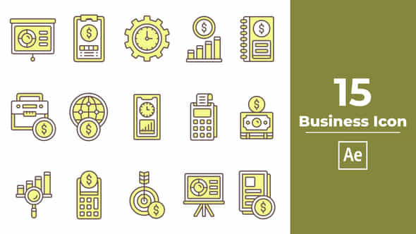 Business Icon - VideoHive 45938635