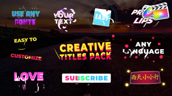 Creative Titles - VideoHive 25895885