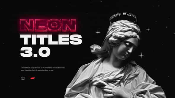 Neon Titles - VideoHive 38829889