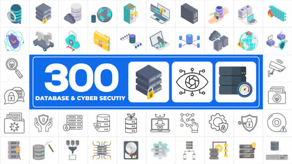 300 Icons Pack - VideoHive 46132378
