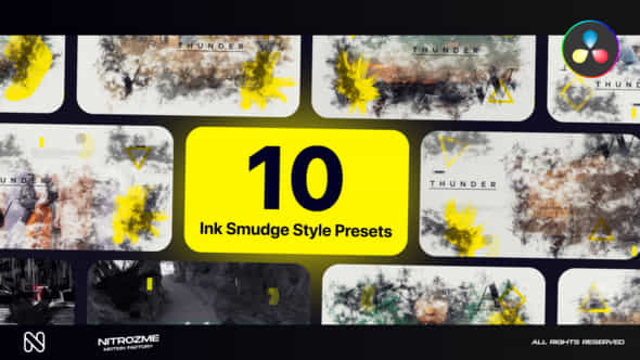 Ink Smudge Typography - VideoHive 45341758 Ink Smudge Typography - VideoHive 45341758