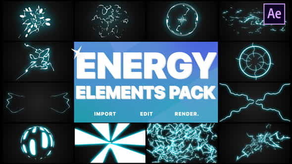 Energy Elements Pack | After - VideoHive 24522373