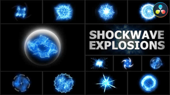 Energy Shockwave Explosions - VideoHive 43175856