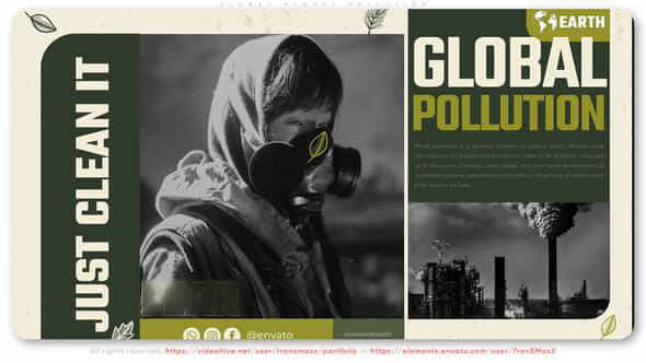 Global Planet Pollution - VideoHive 37850837