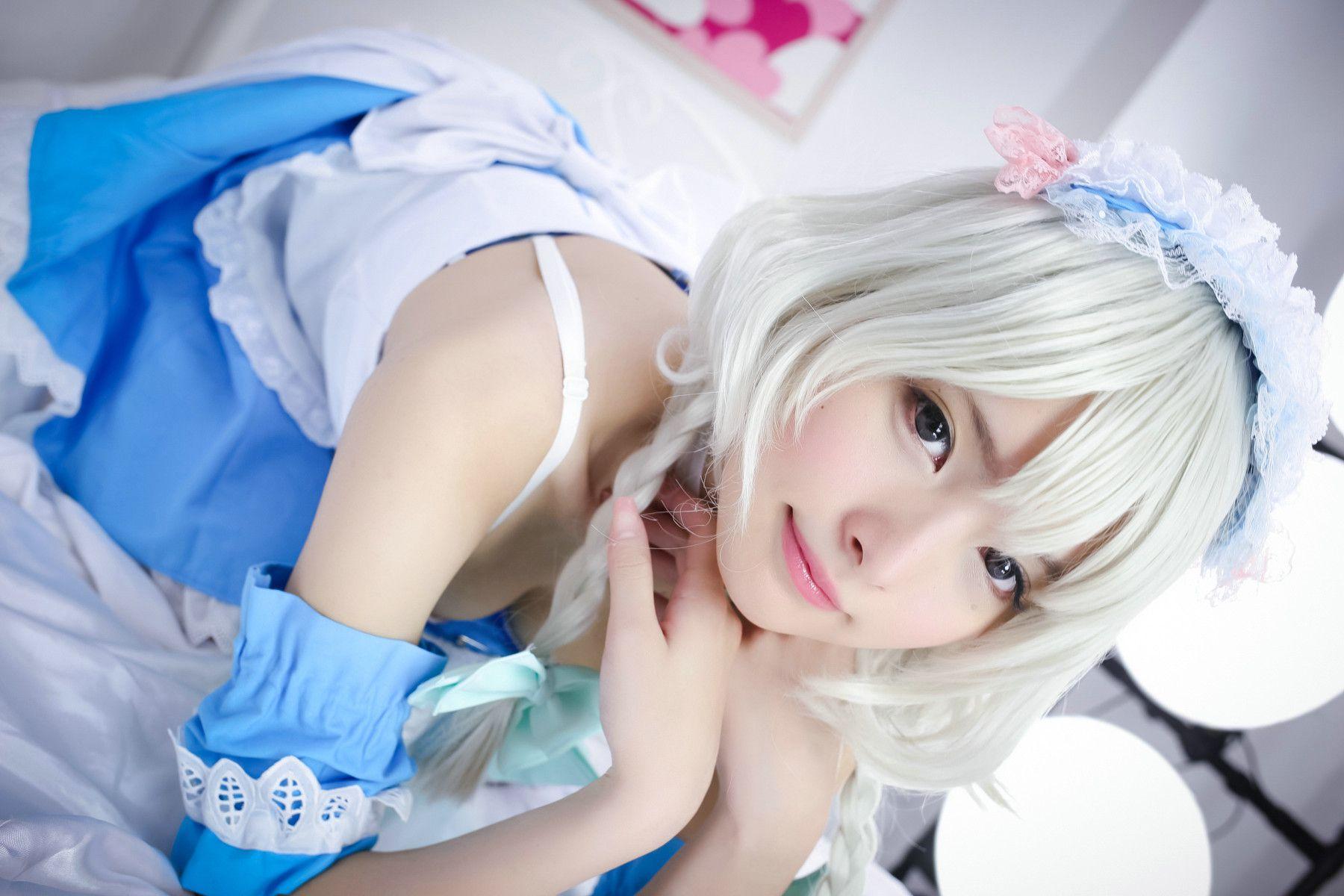 坂口みほの (坂口美穗乃) 《東方Project》十六夜咲夜 [SEVEN DOLLS] 写真集(84)