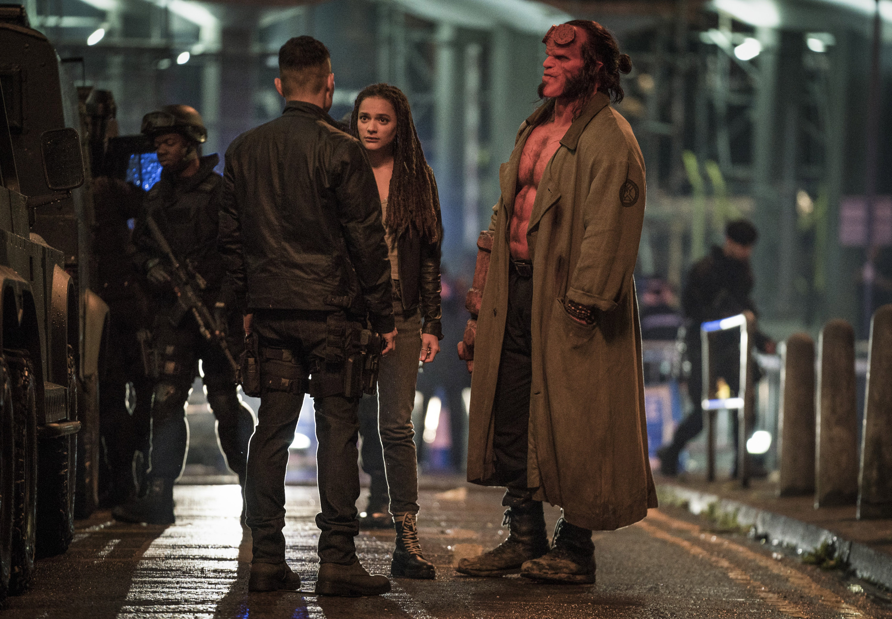 HELLBOY Battles The Gruagach In New Stills From His Upcoming Reboot ...