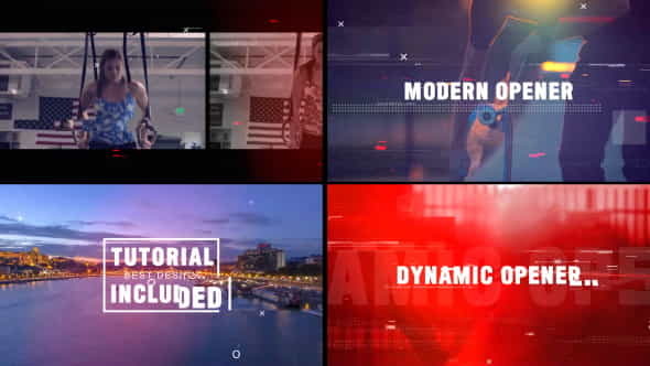 Dynamic Opener - VideoHive 20499895