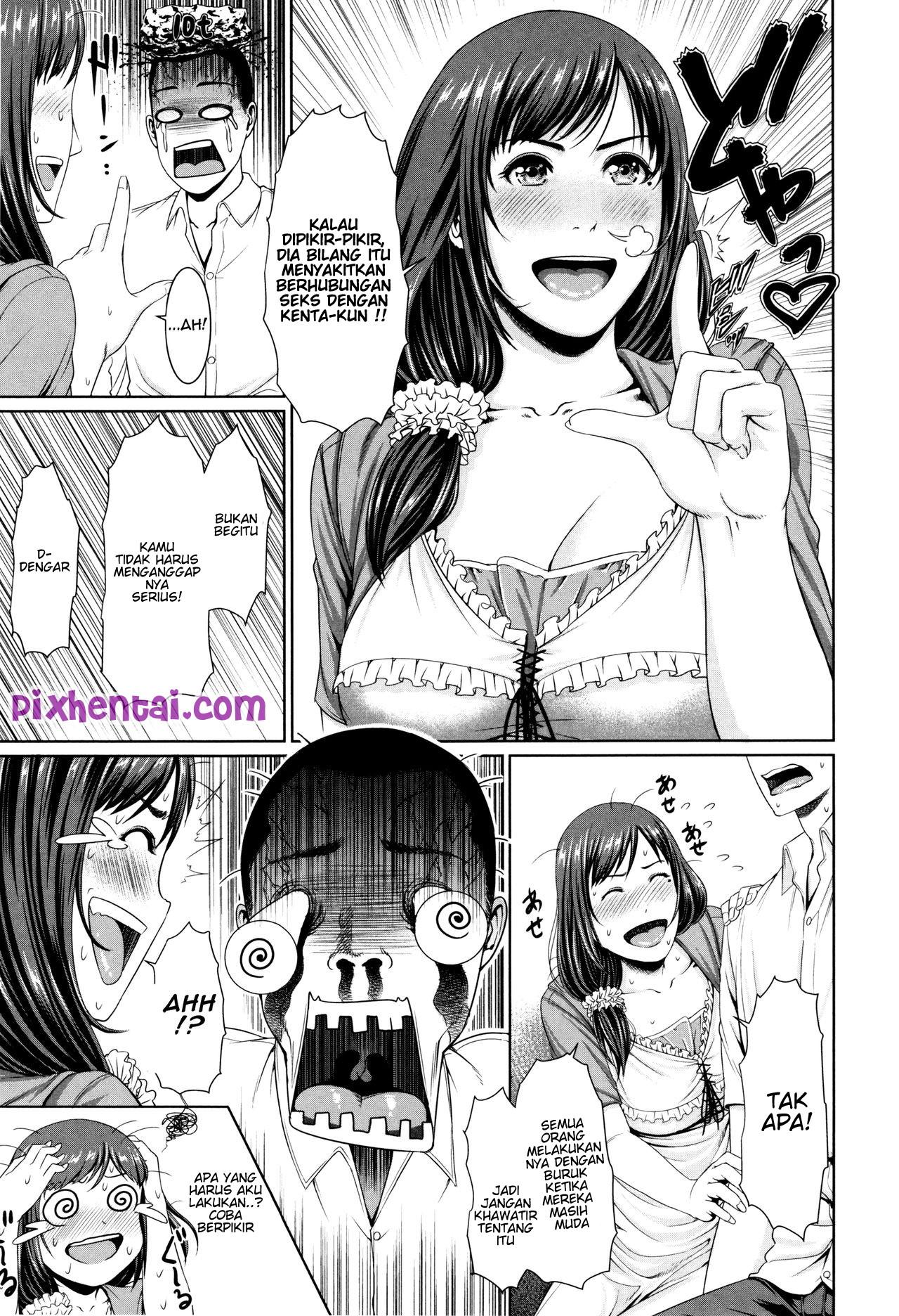 Komik hentai xxx manga sex bokep tante mesum dengan pacar putrinya 07