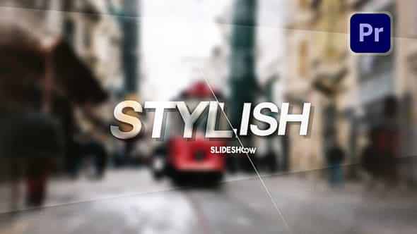 Stylish Slideshow - VideoHive 38077752