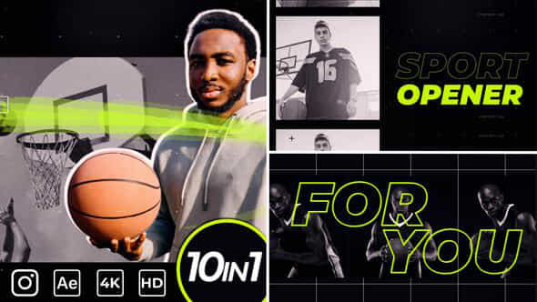 Sport Opener - VideoHive 52216838