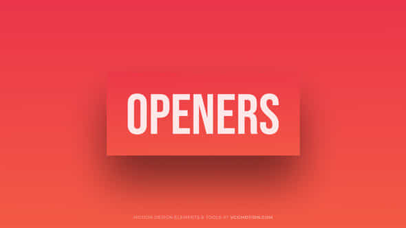 Minimal Openers - VideoHive 44156157