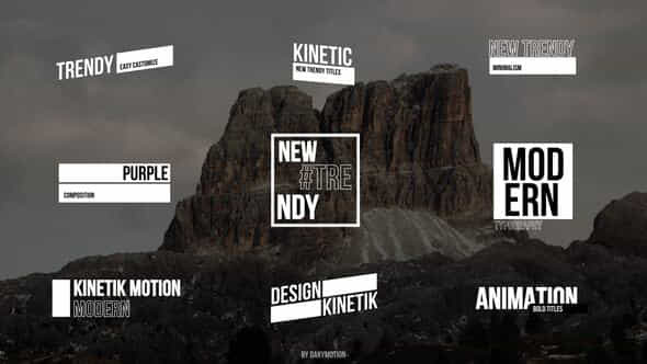 Typography Titles Pack For Premiere Pro - VideoHive 42946505