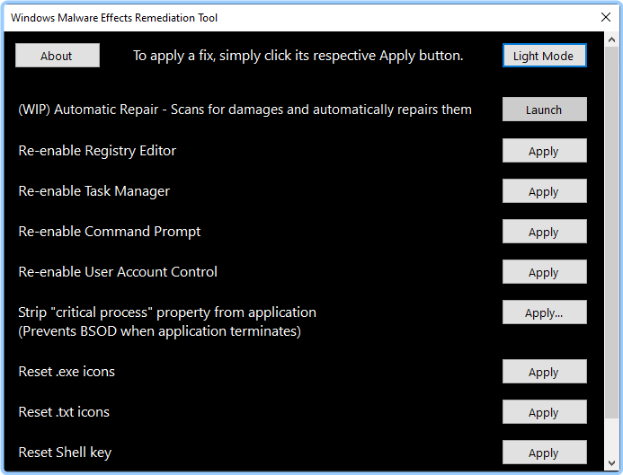 Malware Effects Remediation Tool 4.1 KjizVnkq_o