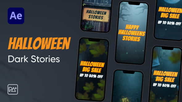 Halloween Dark Stories - VideoHive 39611708