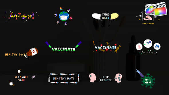 Virus And Vaccine - VideoHive 39358360