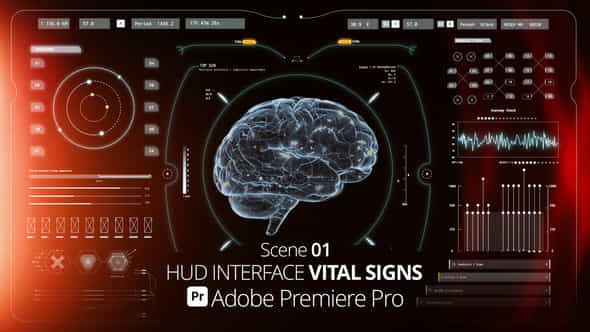 Hud Interface Vital Signs 01 Pr - VideoHive 53017119