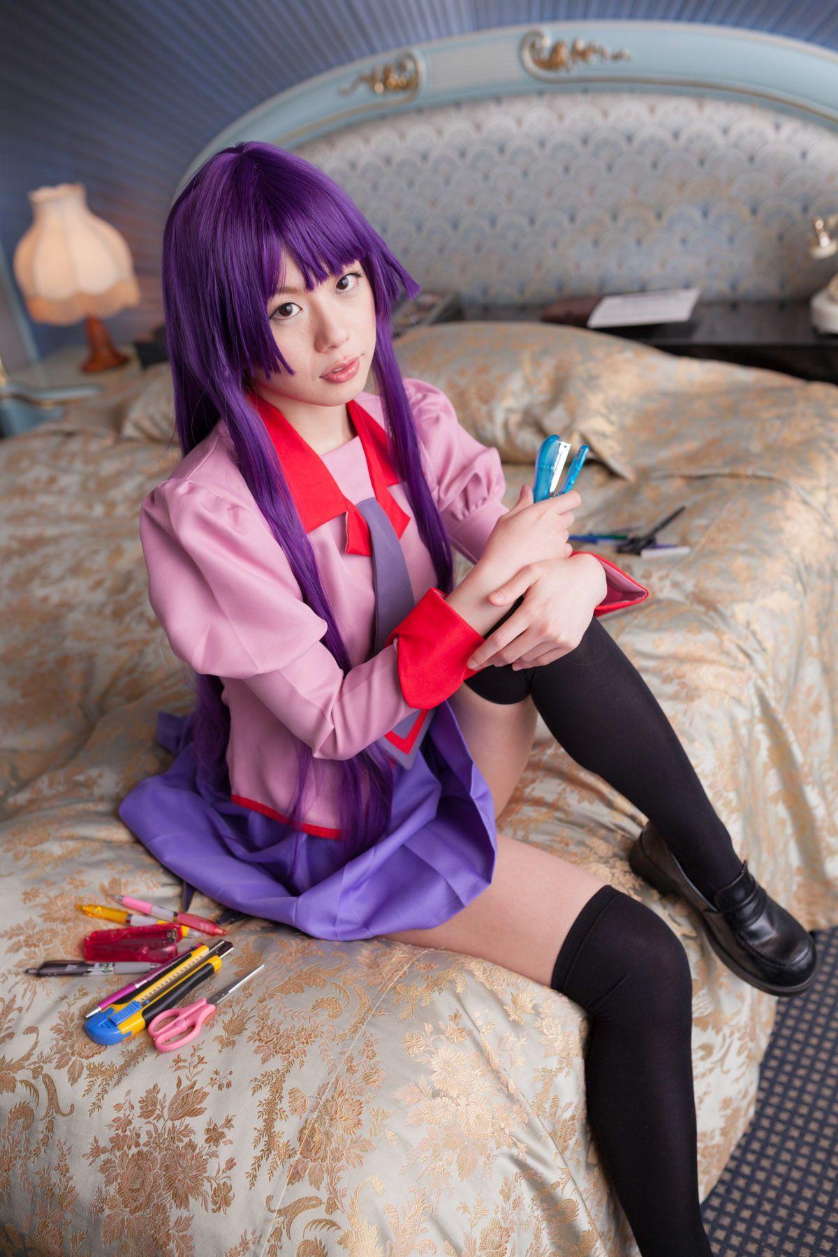 相沢恋 (相泽恋) 《Bakemonogatari(化物語)》Senjougahara Hitagi [@factory] 写真集(15)