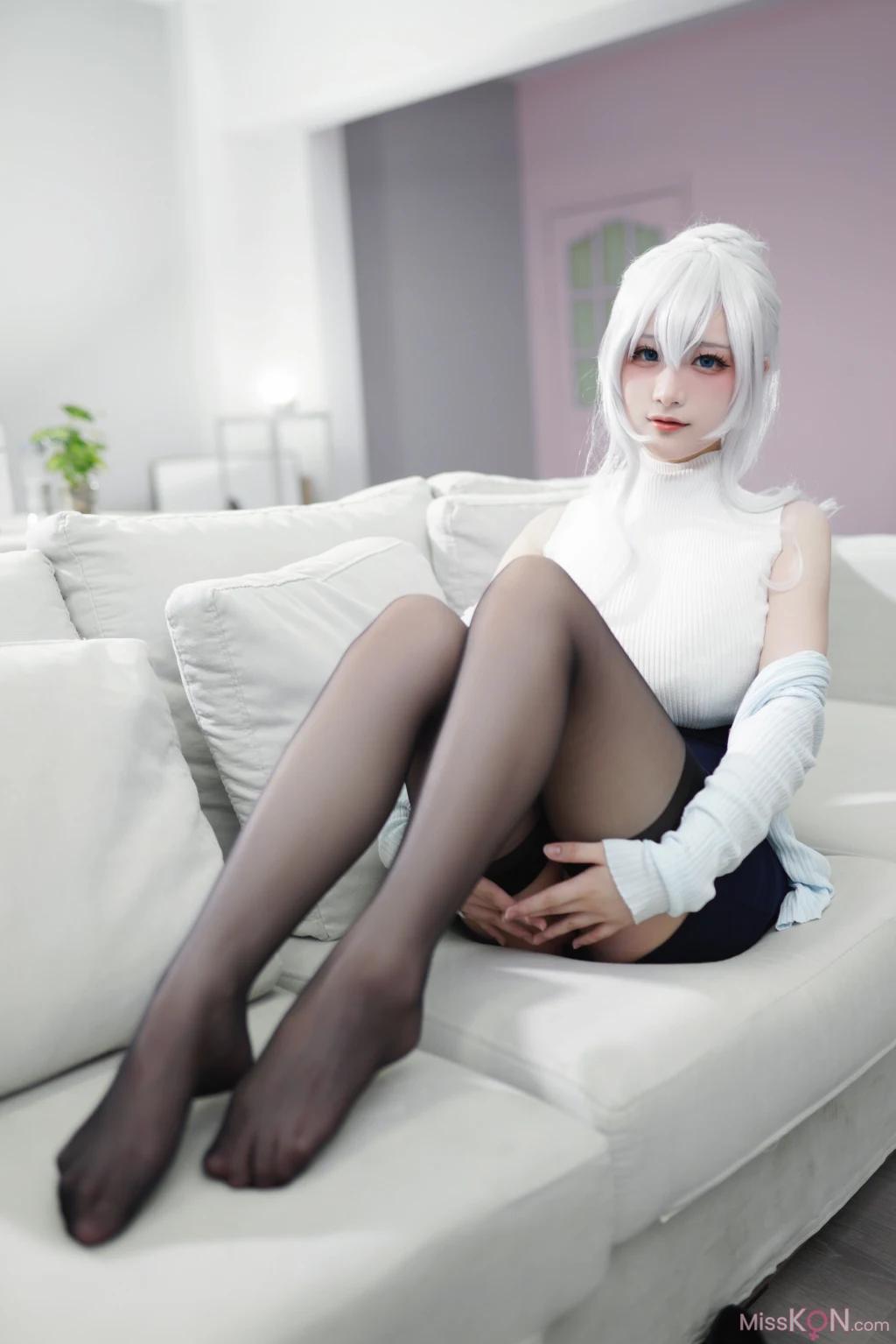 Coser@幼愛Youmeko: 未亡人雪女 (70 photos)(42)