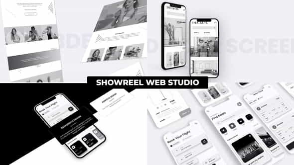Web Design Online Showreel - VideoHive 32397445