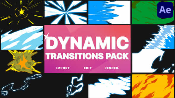 Dynamic Transitions - VideoHive 43104066