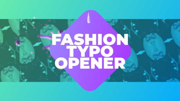 Fashion Typo Opener - VideoHive 21569548