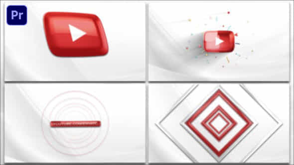 3D Youtube Logo - VideoHive 35269556