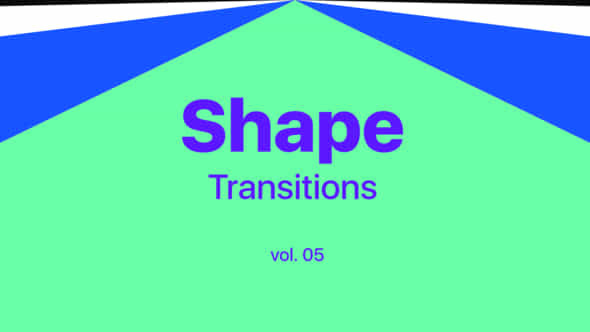 Shape Transitions - VideoHive 45532994