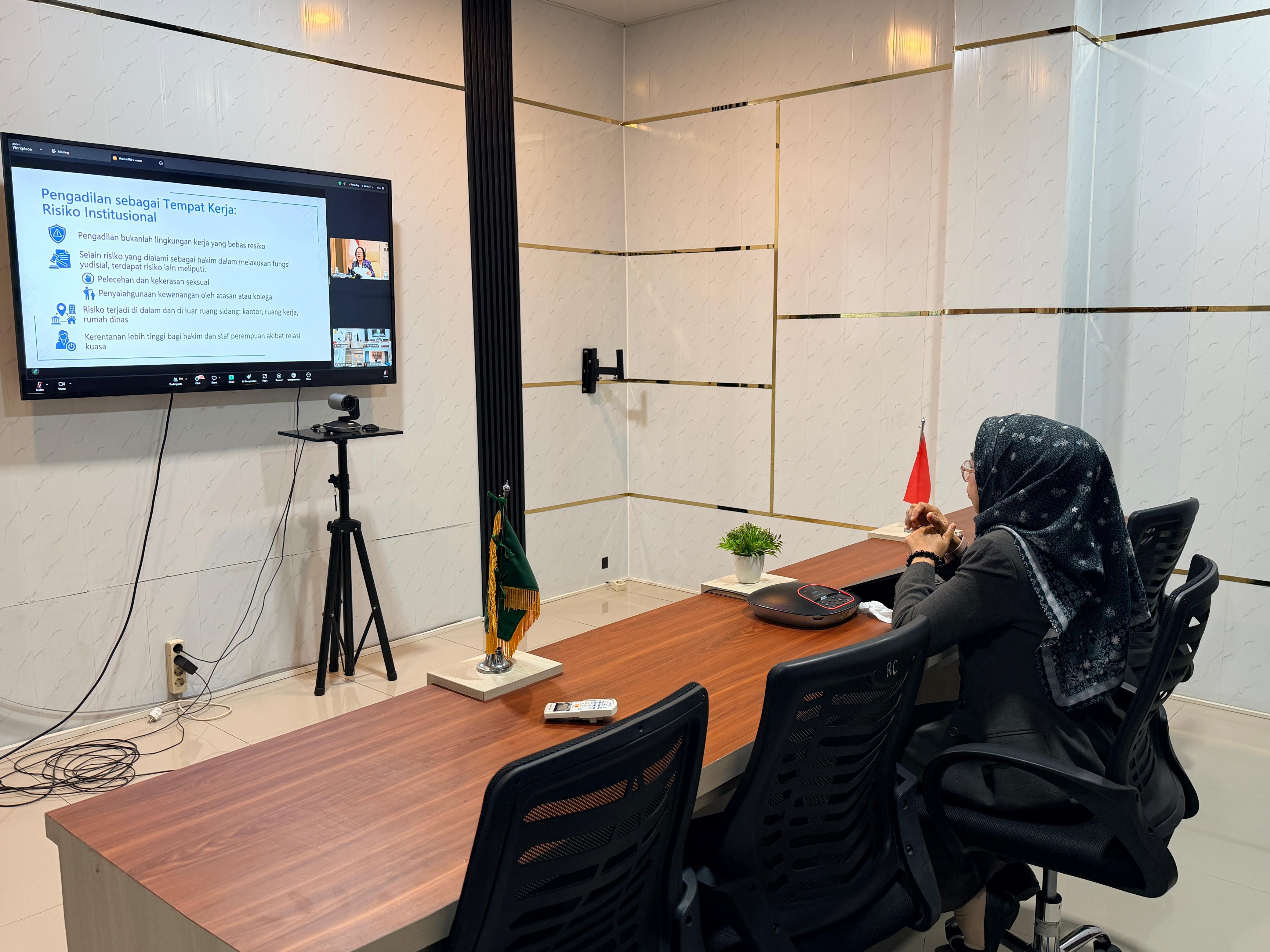 PA Surabaya Ikut Berpartisipasi Aktif Judicial Wellbeing dan Safe Workplaces Jadi Fokus Diskusi FCFCOA dan BPHPI