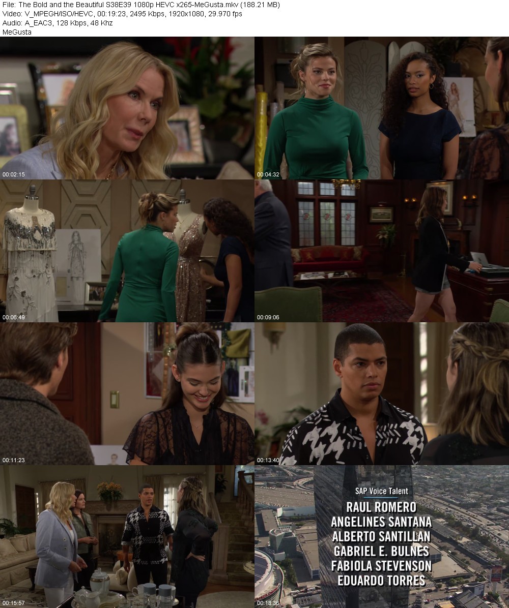 The Bold and the Beautiful S38E39 1080p HEVC x265-MeGusta