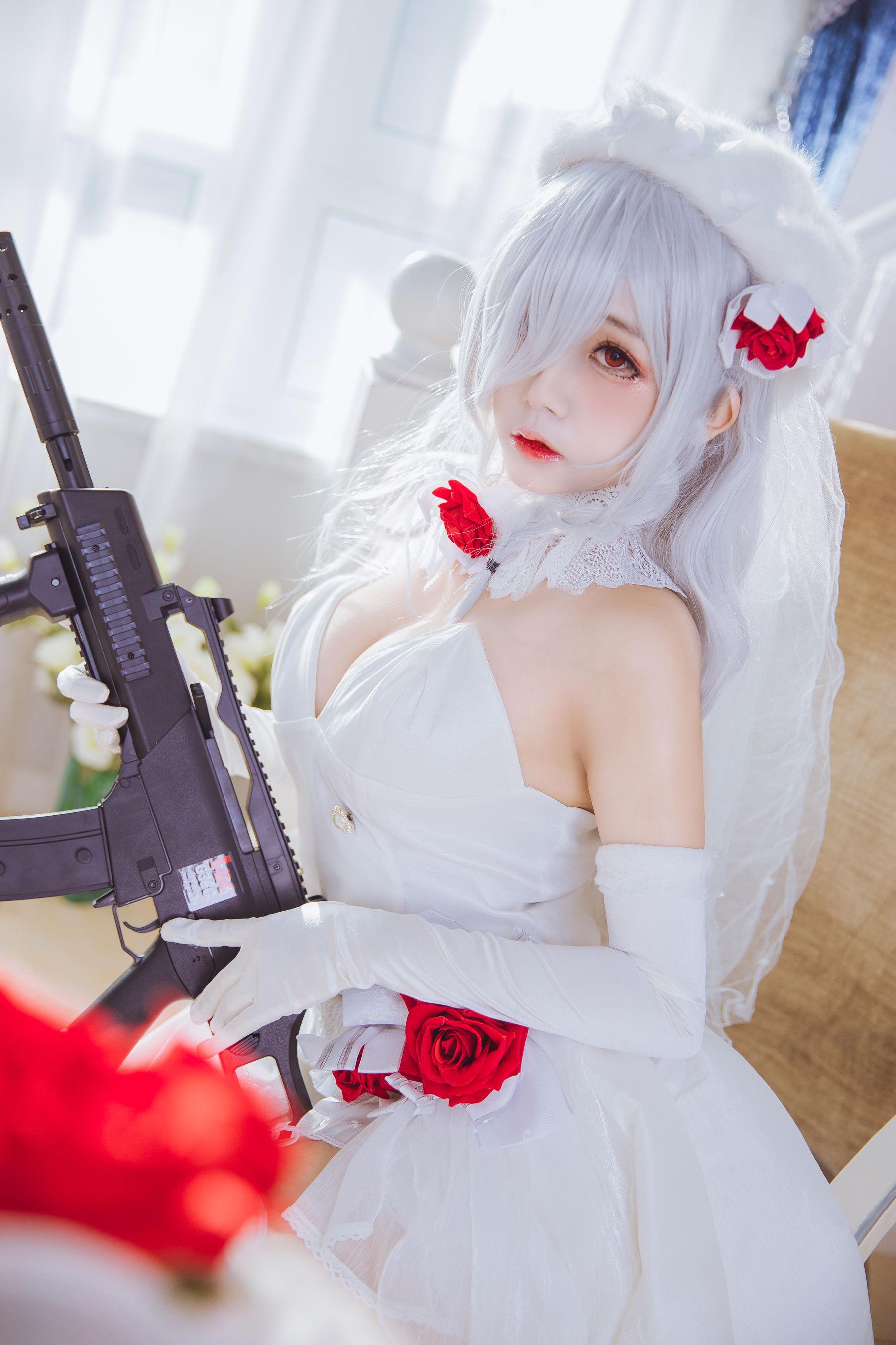 [网红Coser] 日奈娇 《g36c 礼服》 写真集(5)