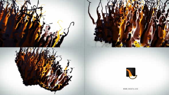 Liquid Wax Logo Intro - VideoHive 17309663