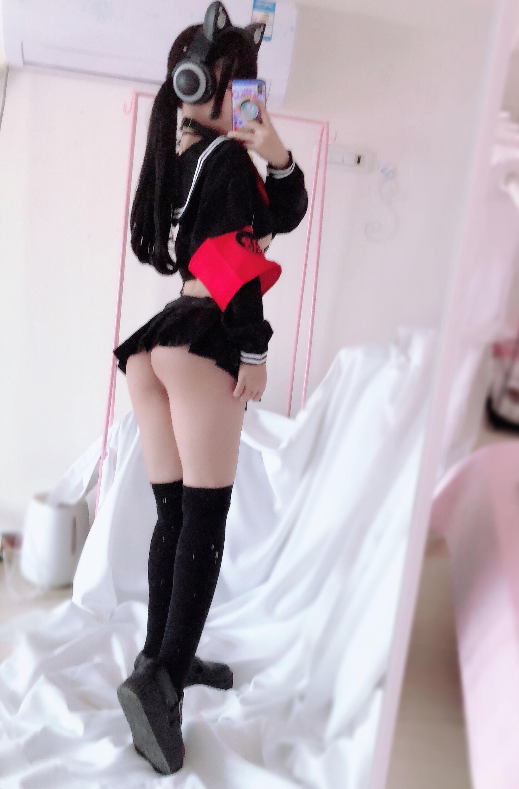 [网红COSER] 桜井宁宁 – 半乳制服 写真集(67)