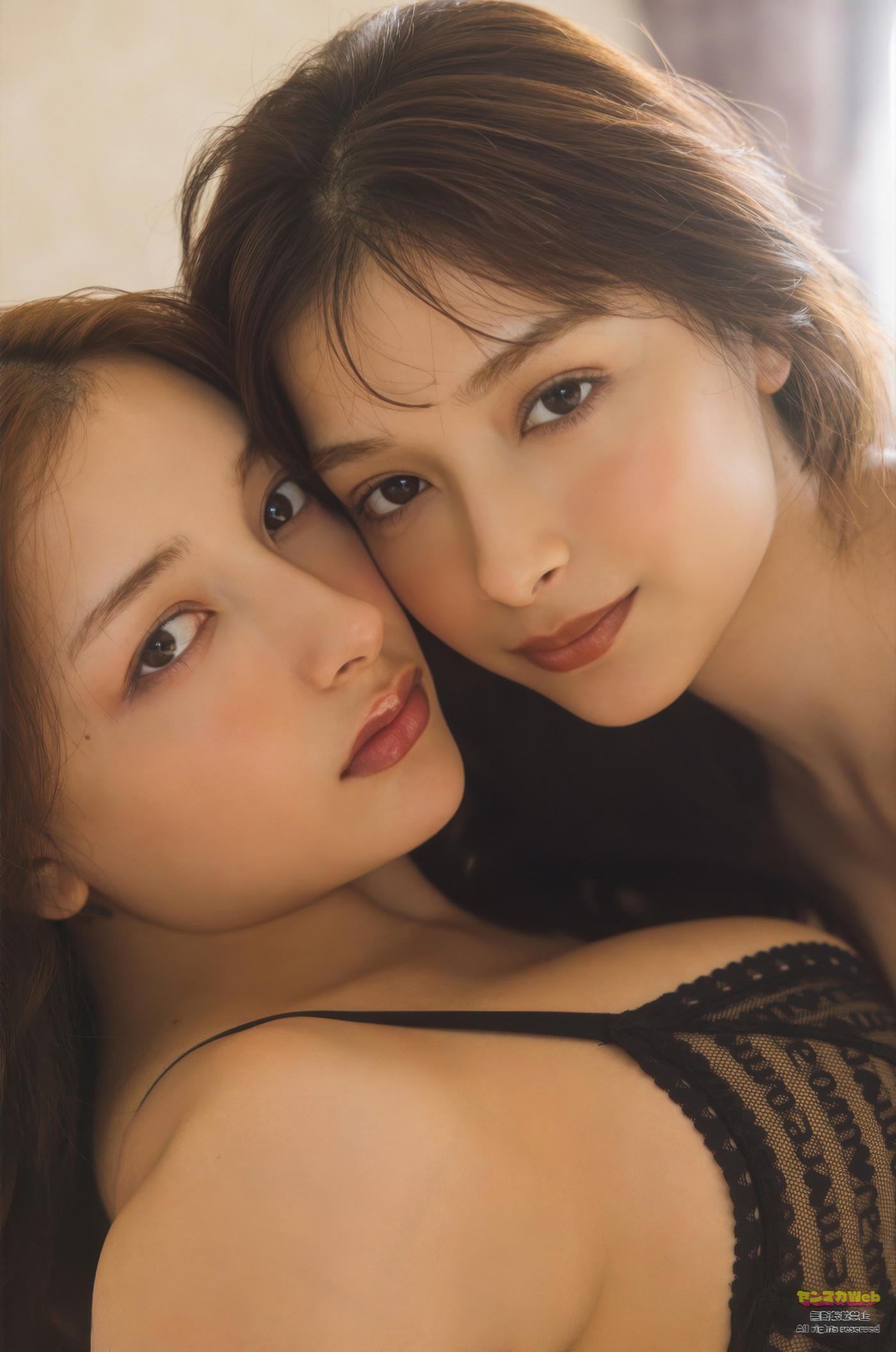 Erika エリカ, Marina Momose 百瀬まりな, Young Magazine 2025 No.35 (ヤングマガジン 2025年35号)(9)