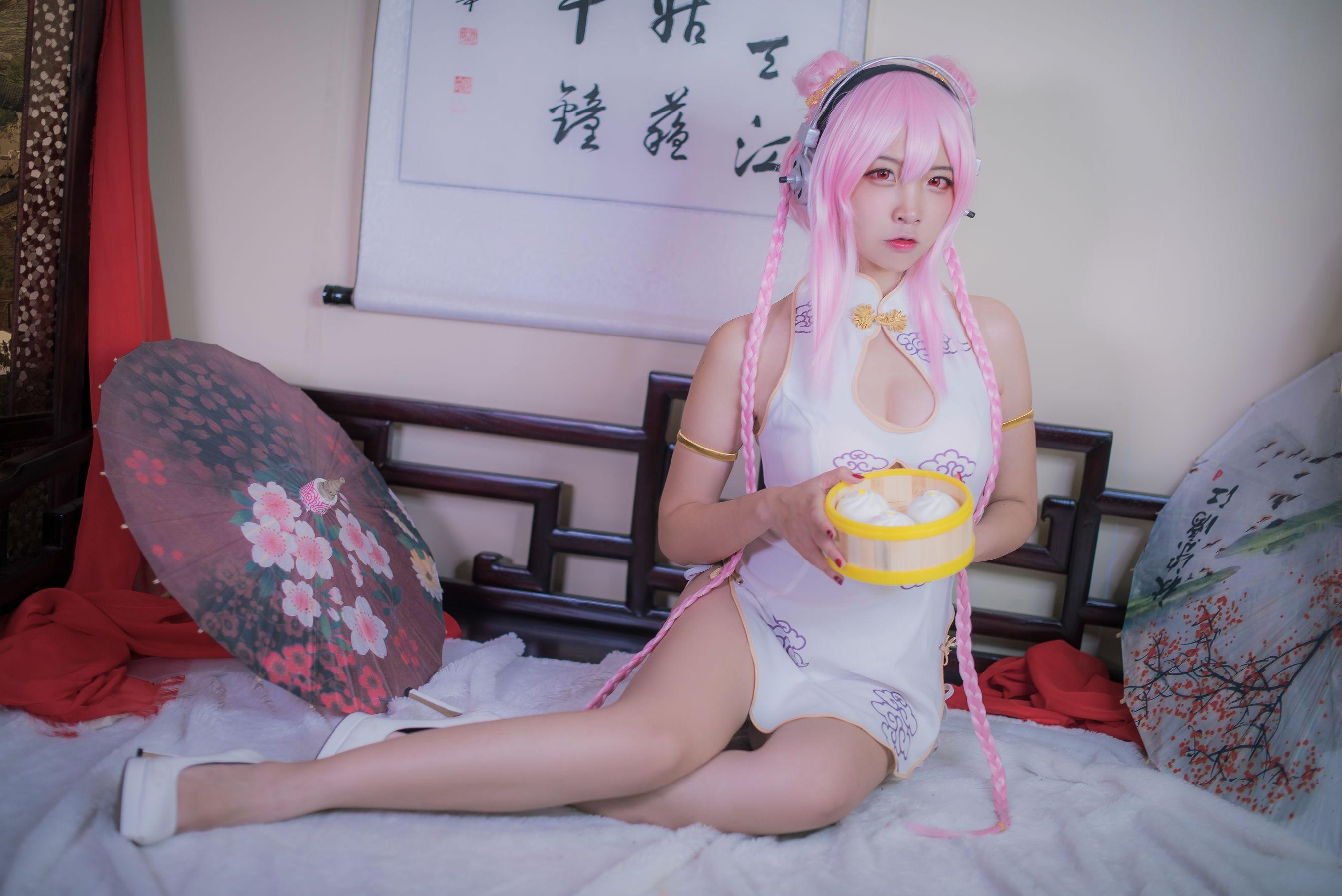 [Cosplay] 人气Coser二佐Nisa – 索尼子旗袍 写真集(3)