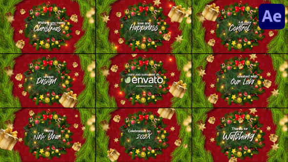 Christmas Greetings For After Effects - VideoHive 48999487