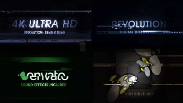 Digital Distortion (Revolution) 4K Ultra - VideoHive 4640689