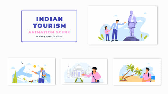 Famous Indian Tourist - VideoHive 47275389