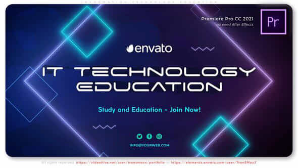 Information Technology Education - VideoHive 39697800