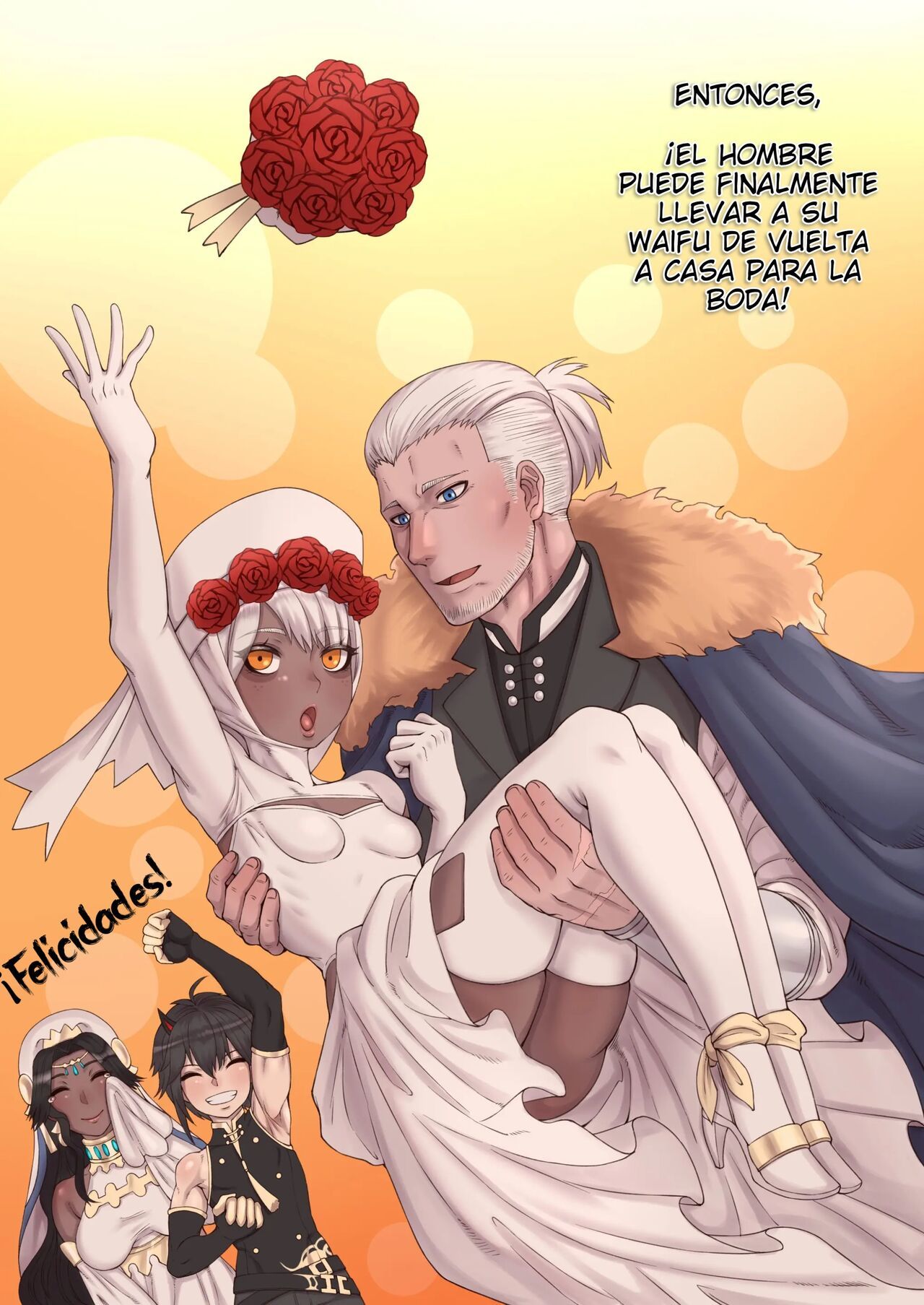 [Xiaohua] Luscious Bride (Punishing Gray Raven) [Spanish] [ZetaWorks]
