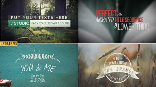 78 Title Animation Pack - VideoHive 10864339
