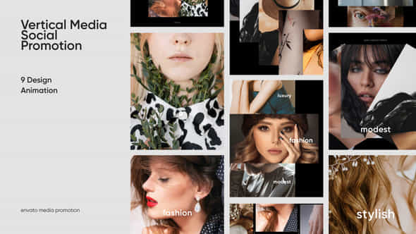Vertical Social Media Promotion - VideoHive 58999176