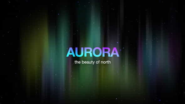 Aurora Logo - VideoHive 27318208