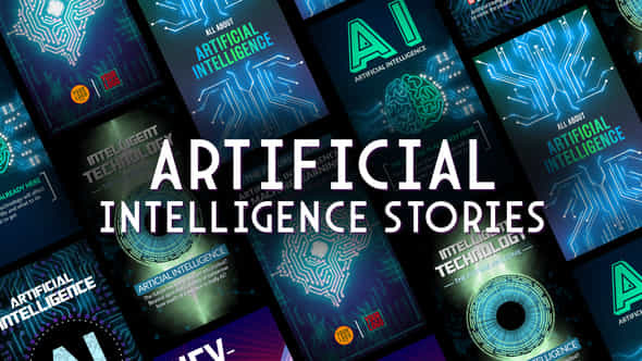 Artificial Intelligence Stories - VideoHive 46069030