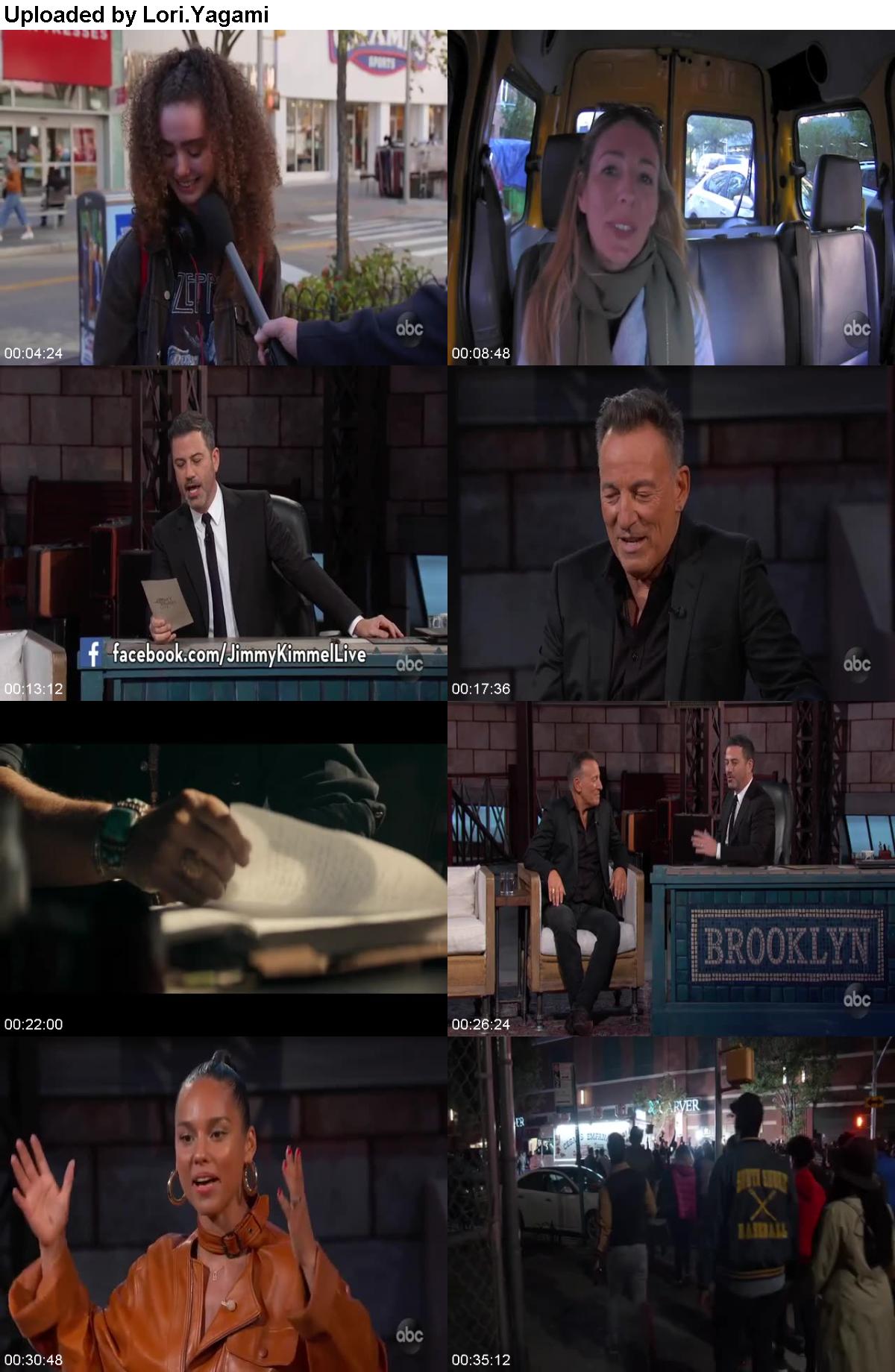 Jimmy Kimmel 2019 10 21 Bruce Springsteen 480p x264-MSD