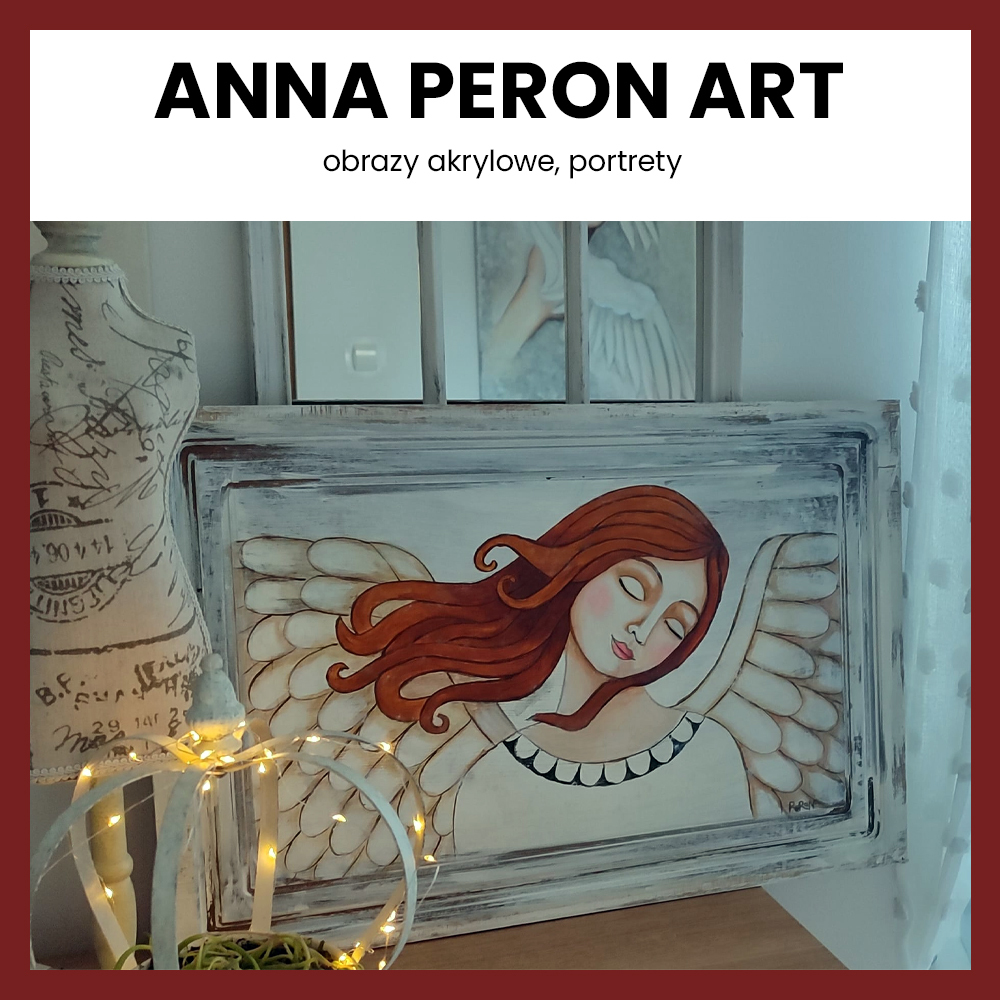 Anna Peron art - obrazy akrylowe , portrety