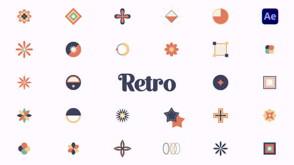 Retro Shapes - VideoHive 37715932